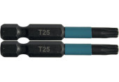 Makita B-63797 Impact Black (E-form) torziós csavarbehajtó bit, T25-50mm, 2 db