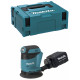 Makita DBO180ZJ Akkus excentercsiszoló Li-ion (18V/123mm) akkumulátor nélkül, Makpac