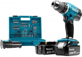 Makita DDF453SFX1 Akkus fúró-csavarbehajtó tartozékokkal Li-ion LXT (2x3,0Ah/18V)