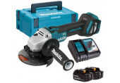 Makita DGA511RFJ Akkus sarokcsiszoló 125mm Li-ion LXT 18V/3,0Ah, Makpac