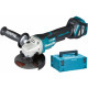 Makita sarokcsiszoló 125mm (18V/Akkumulátor és töltő nélkül) Makpac DGA517ZJ