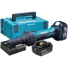 Makita DGD800RTJ Akkus egyenes csiszoló Li-ion LXT (18V/2x5,0Ah) Makpac