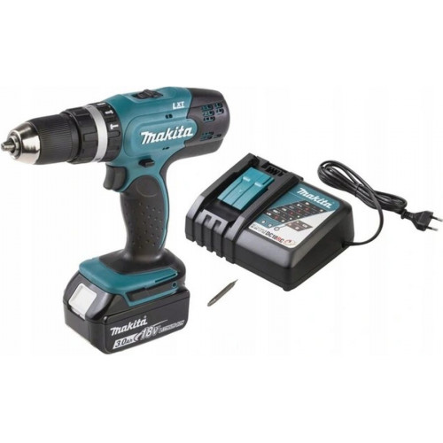 Makita DHP453RFX8 Akkus ütvefúró-csavarbehajtó Li-ion LXT (1x3,0 Ah/18V)