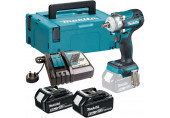 Makita DTW300RTJ Akkus ütvecsavarozó 1/2" Li-ion LXT (330Nm/18V/2x5,0Ah) Makpac