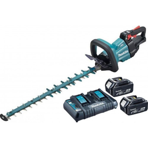 Makita DUH601PTE Akkus sövényvágó 600mm Li-ion LXT (2x5,0Ah/18V)