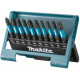 Makita E-12011 Impact Black (E-form) torziós csavarbehajtó bitkészlet, 1/4", 50 mm, 10 db