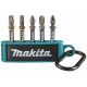 Makita E-13568 Impact Premier (E-form) torziós csavarbehajtó bitkészlet, 1/4", 50mm, 5 db