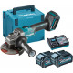 Makita GA005GM201 Akkus sarokcsiszoló 125mm Li-ion XGT (40V/2x4,0Ah) Makpac 4