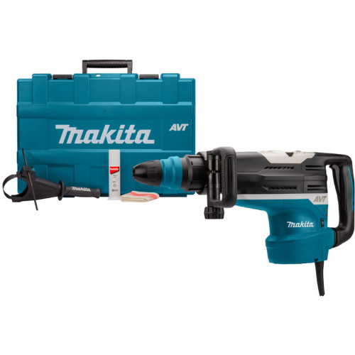 Makita HR5212C fúró-vésőkalapács SDS-Max AVT (1510W/20J) kofferben