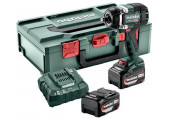 Metabo SSW 18 LTX 800 BL akkus ütvecsavarozó 1/2" (18 V/2x5,2Ah) metaBOX 602403650