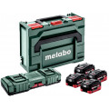 Metabo Basic-Set 4xLiHD 10Ah +ASC 145 DUO+mB akkumulátor és töltő szett 18V/10Ah 685143000