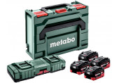 Metabo Akkumulátor és töltő szett (18V/4x10,0Ah) metaBOX 145 685143000