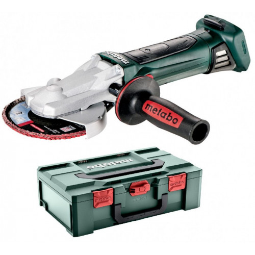 Metabo WF 18 LTX 125 Quick Akkus laposfejű sarokcsiszoló 18V, MetaBOX 601306840