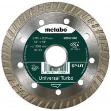 Metabo Gyémánt darabolótárcsa 115X22,23 mm 628551000