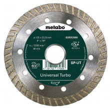 Metabo 628552000 Universal Turbo Gyémánt darabolótárcsa 125x22,23 mm