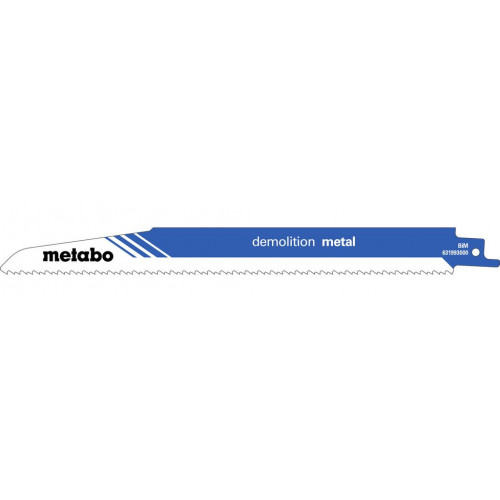 Metabo 631993000 „Demolition metal" 5 db Orrfűrészlap 25 x 1,6 mm 631993000