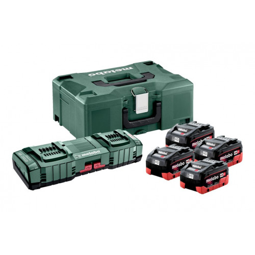 Metabo Alapkészlet (4x8,0Ah/18V LiHD) + MetaBOX (685135000)