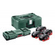 Metabo Alapkészlet (4x8,0Ah/18V LiHD) + MetaBOX (685135000)