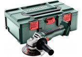 Metabo W 18 L 9-125 Akkus sarokcsiszoló 18V + MetaBox 165L akku és töltő nélkü, 602247840