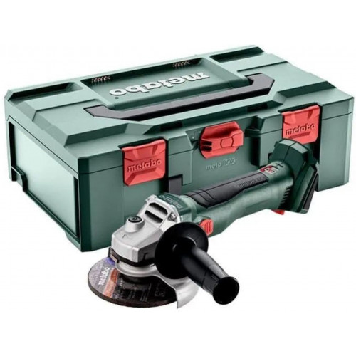 Metabo W 18 L 9-125 Akkus sarokcsiszoló 18V + MetaBox 165L akku és töltő nélkü, 602247840