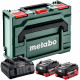 Metabo Akkumulátor és töltő szett (18V/2x10,0Ah) metaBOX 145 685142000