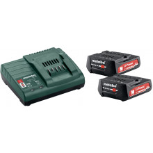 Metabo Akkumulátor és töltő szett (12V/2x20Ah) 685300000