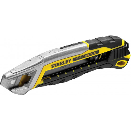 Stanley FMHT10594-0 FatMax Tördelhető pengés kés gombbal és pengeletörővel 18mm