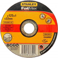 Stanley STA32607-XJ Inoxvágó tárcsa, 125 x 1,0 x 22,2 mm