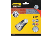 Stanley STA38107-XJ Szegmentált gyémánt vágótárcsa 125 x 22,2 mm