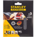 Stanley STA39267-XJ Excenter csiszolókorong 125mm, 1xP80, 1xP120, 1xP240