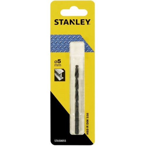 Stanley STA50055-QZ Fém fúrószár HSS-R 5,0 x 86-52mm