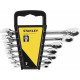 Stanley STMT82846-0 Racsnis csillag-villáskulcs készlet 7db (8-19mm)