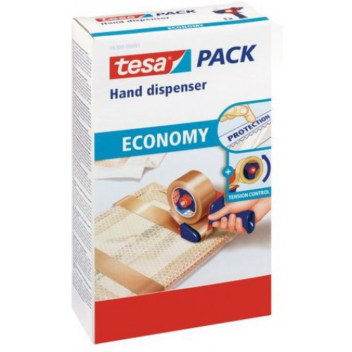 TESA Economy Csomagzáró gép, kézi, 66m x 50mm 06300-00001-00