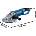 BOSCH GWS 27-230 JR PROFESSIONAL Sarokcsiszoló 06018C7320