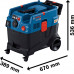 BOSCH GAS 12-40 MA PROFESSIONAL Univerzális porszívó 06019M0120