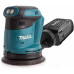 Makita DBO180ZJ Akkus excentercsiszoló Li-ion (18V/123mm) akkumulátor nélkül, Makpac