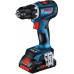 BOSCH GSR 18V-90 C PROFESSIONAL Akkus fúrócsavarozó, L-BOXX, 2× 4,0 Ah 06019K6005