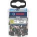 BOSCH PRO Torx Impact ütvecsavarozó fej, T20, 25 mm, Display, 10 x 25 db 2607002805