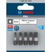 BOSCH PRO H Impact bit, H3, H4, H5 (2 db), H6, 25 mm, 5 db 2608521U59