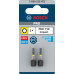 BOSCH PRO Torx ütvecsavarozó fej, T10, 25 mm, 2 db 2608522472