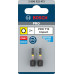 BOSCH PRO Torx ütvecsavarozó fej, T15, 25 mm, 2 db 2608522473