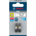 BOSCH PRO Torx ütvecsavarozó fej, T30, 25 mm, 2 db 2608522477