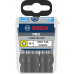 BOSCH PRO Torx ütvecsavarozó fej, T25, 55 mm, 15 db 2608522534