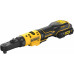 DeWALT DCF500L2G-QW Akkus racsnis csavarkulcs 1/4"+3/8" XR (102Nm/12V/2x3,0Ah)