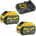 DeWALT DCK2016T2T-QW Akkus gépszett (DCD999+DCG418+ DCB115) (54V/2x6,0Ah), Tstak