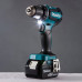 Makita DDF485RF3J akkus fúró-csavarbehajtó Li-ion LXT, 3x 18V/3,0 Ah, Makpac