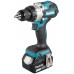 Makita DDF486RTJ Akkus szénkefementes fúró-csavarbehajtó kofferben LXT 2x5,0Ah/18V) Makpac