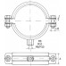 RABOVSKY LUPD Kétrészes bilincs, M8, 314-319mm 11220315