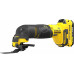 Stanley SFMCE500D2K-QW V20 Akkus multigép (18V/2x2,0Ah) koffer